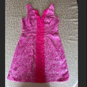Lilly Pulitzer For Target See Ya Later Shift Dress Pink Size 4